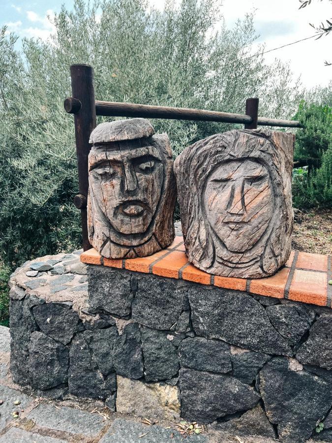 Terre Villa Katia Santa Maria di Licodia Eksteriør billede