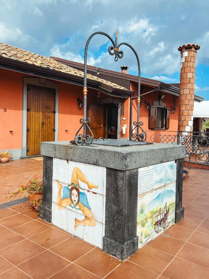 Terre Villa Katia Santa Maria di Licodia Eksteriør billede