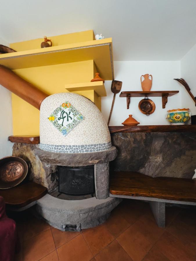 Terre Villa Katia Santa Maria di Licodia Eksteriør billede