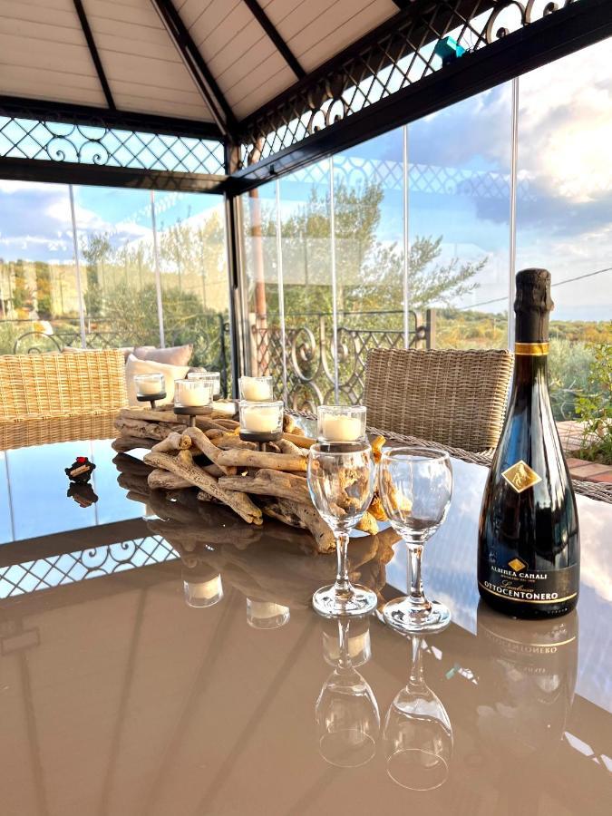 Terre Villa Katia Santa Maria di Licodia Eksteriør billede