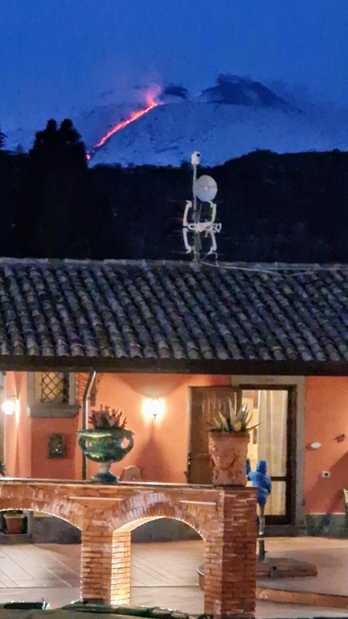 Terre Villa Katia Santa Maria di Licodia Eksteriør billede
